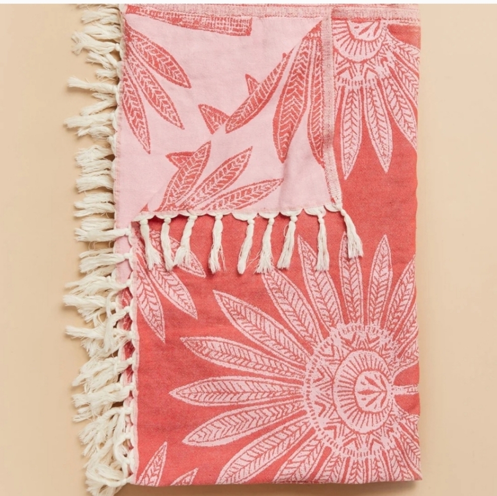 Spartina 449 Palmetto Frond Beach Blanket NEW - Picture 6 of 6